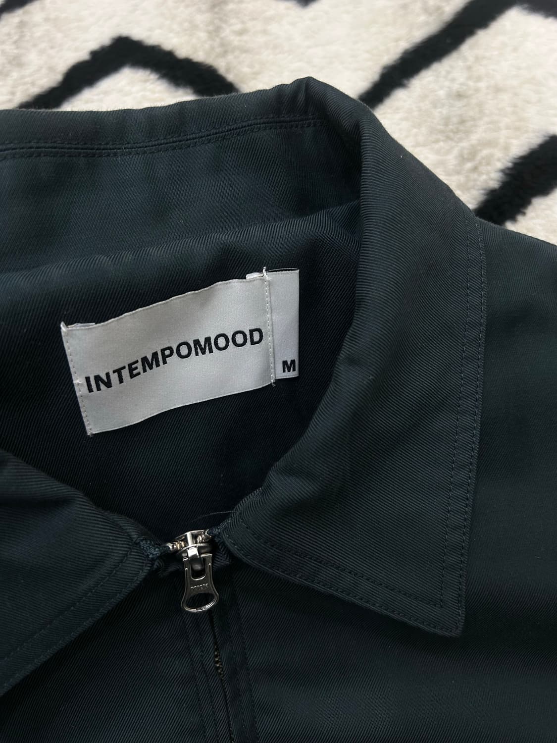 [M]인템포무드 코튼 블루종/다크그린 상품이미지7