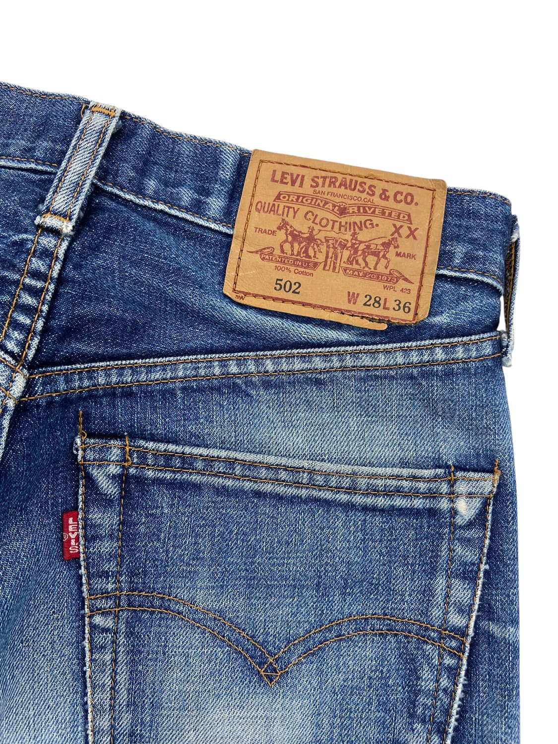90's LVC 502XX Big E Selvedge 상품이미지4