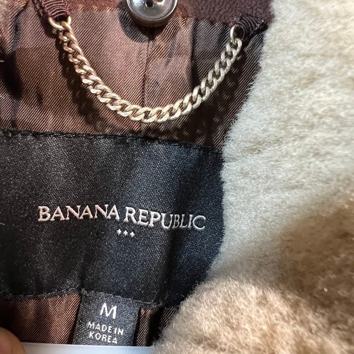 [M] BANANA REPUBLIC 바나나 리퍼블릭 스웨이드 무스탕  상품이미지6