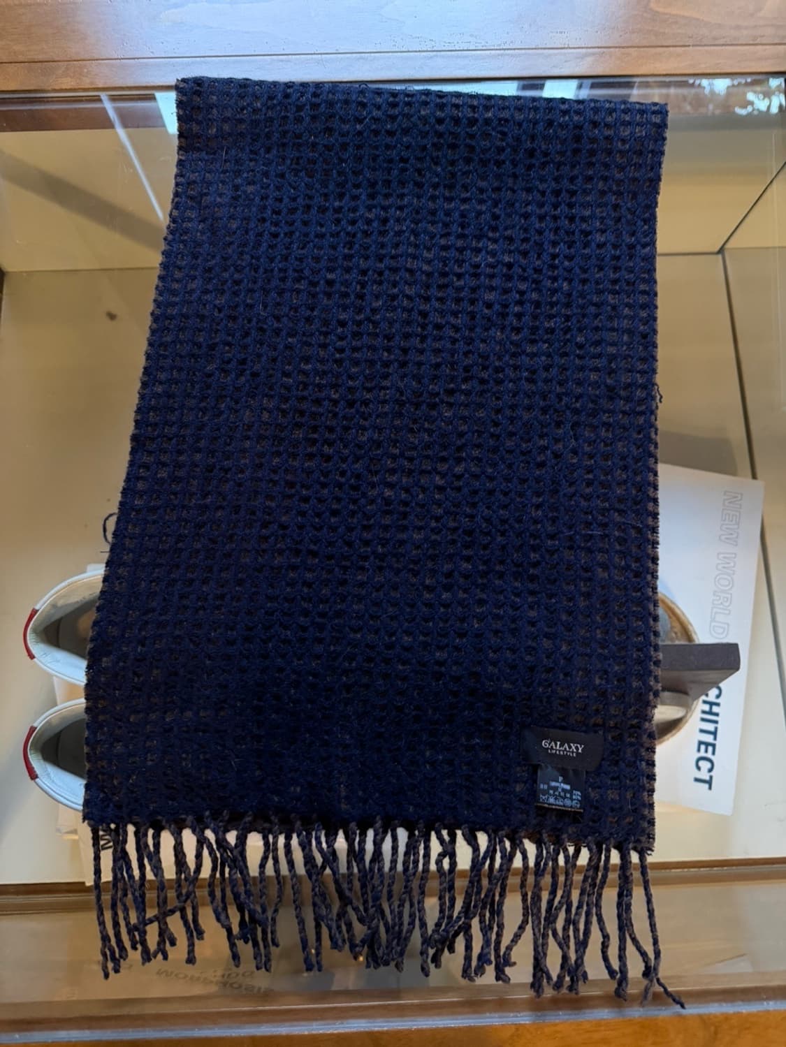 갤럭시 울 캐시미어 머플러 상품이미지4