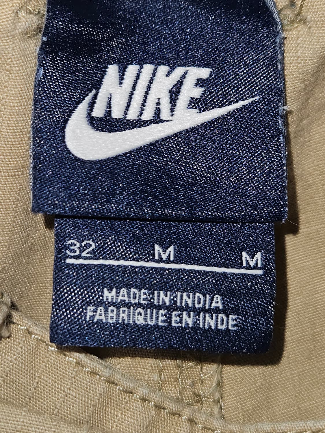 나이키 스우시 카고팬츠 숏팬츠 바지 하프 빈티지베이지 32 M 상품이미지3