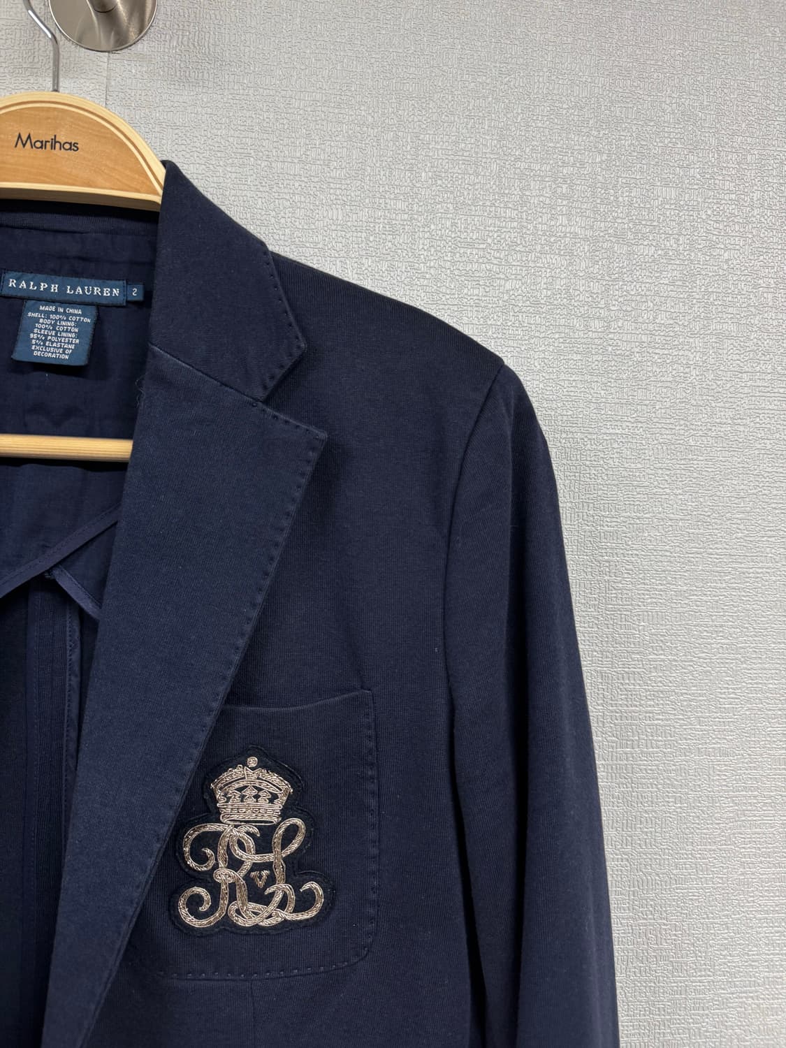 폴로 랄프로렌 코튼 블레이저 상품이미지2