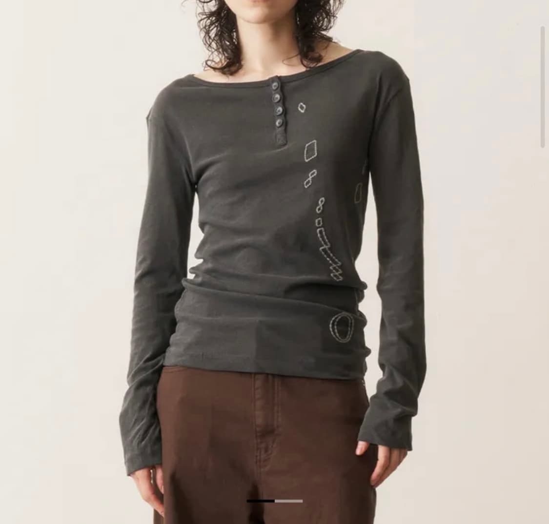 오들리워크샵 스티치 티셔츠  상품이미지1