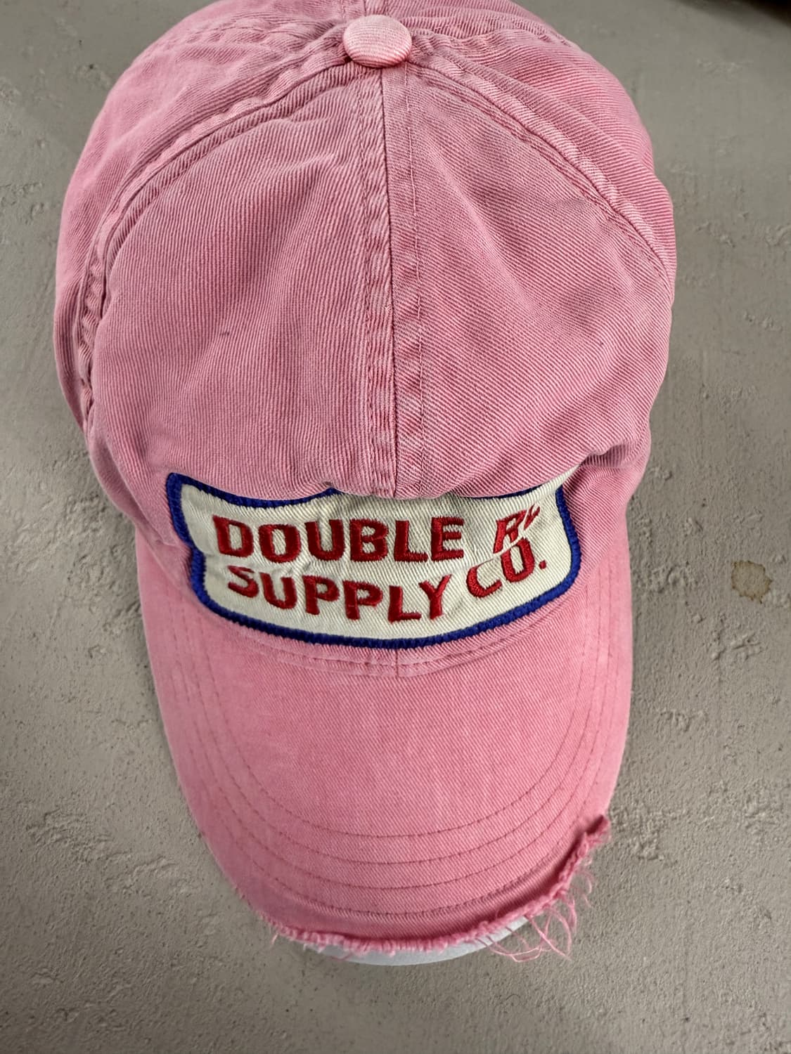RRL 더블알엘 빈티지 핑크 가먼트 다이 트러커 캡 상품이미지4