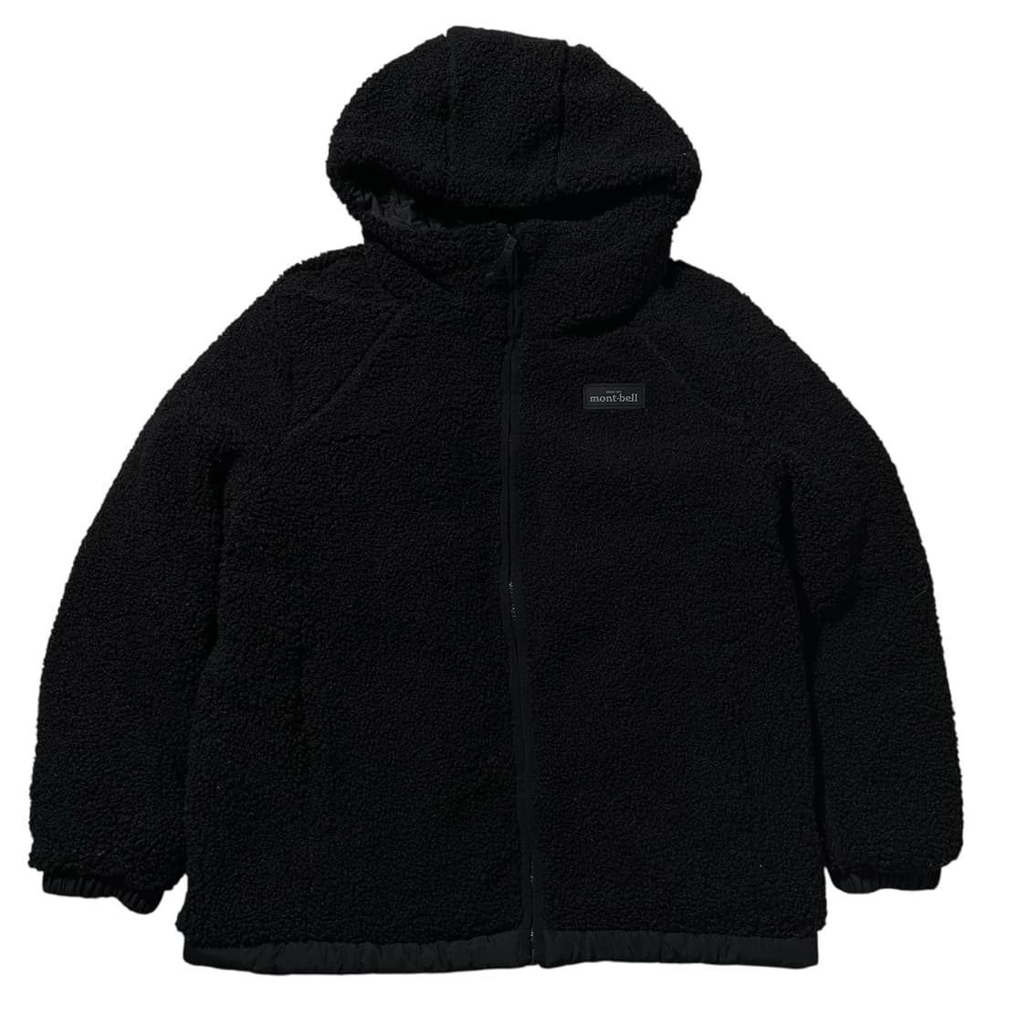 몽벨 24fw 리버시블 플리스 패딩 자켓 블랙 상품이미지3