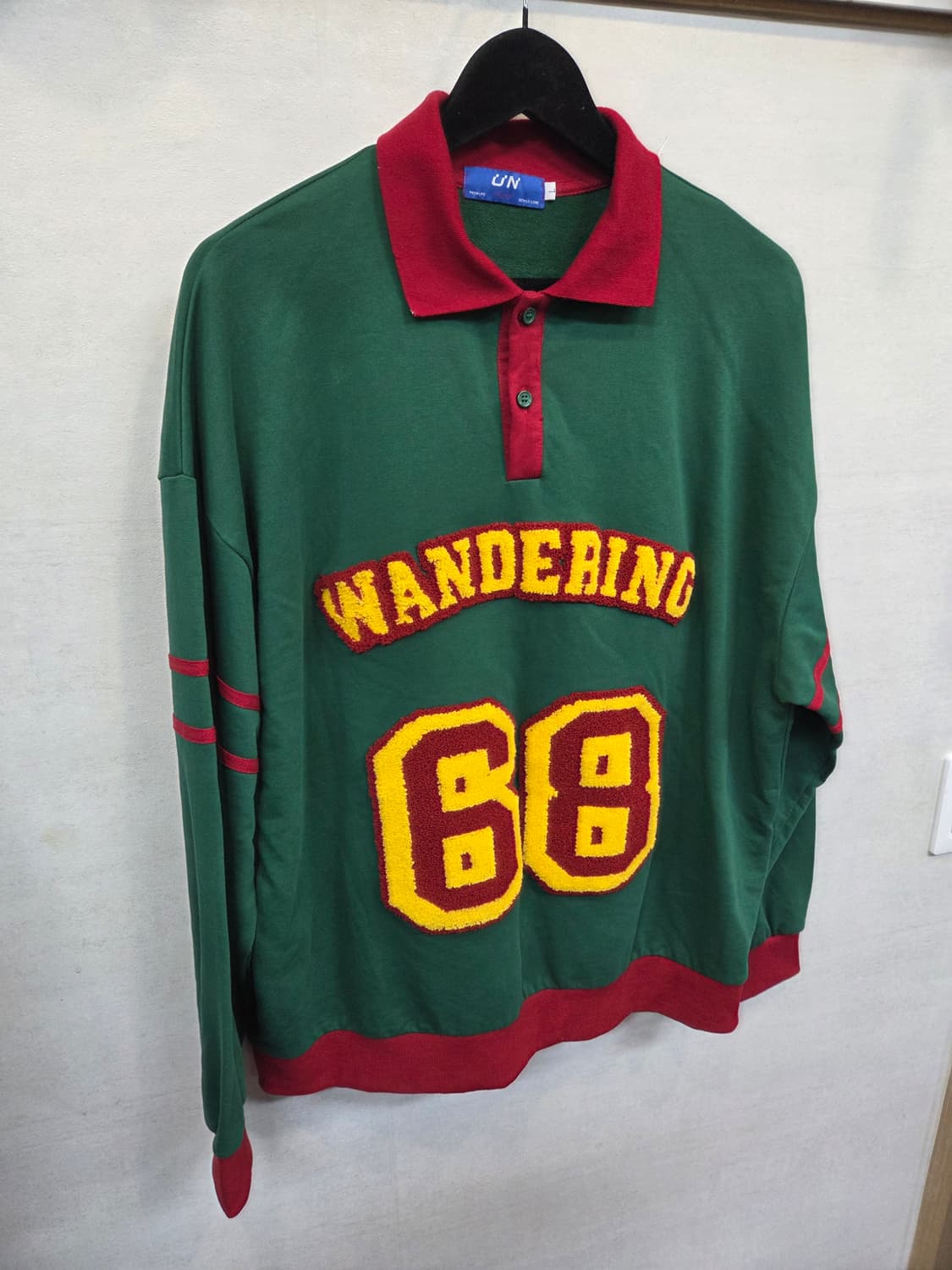 빈티지 럭비 카라 긴팔 L 오버핏  상품이미지5