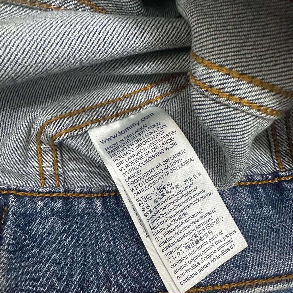 [새상품] 타미힐피거 여성 데님 청자켓 85(XS) 상품이미지9