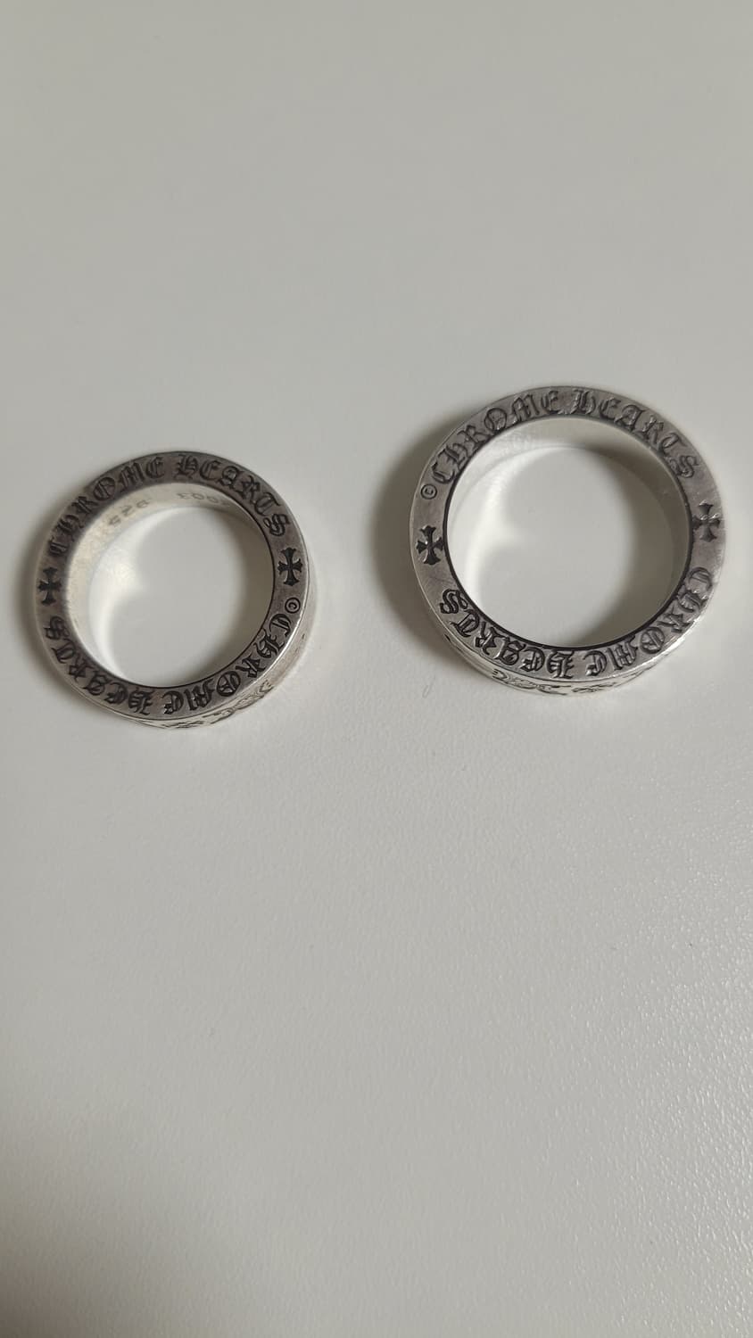 크롬하츠 대거 스페이서링 us6, us8.5 세트로 팝니다. 상품이미지2