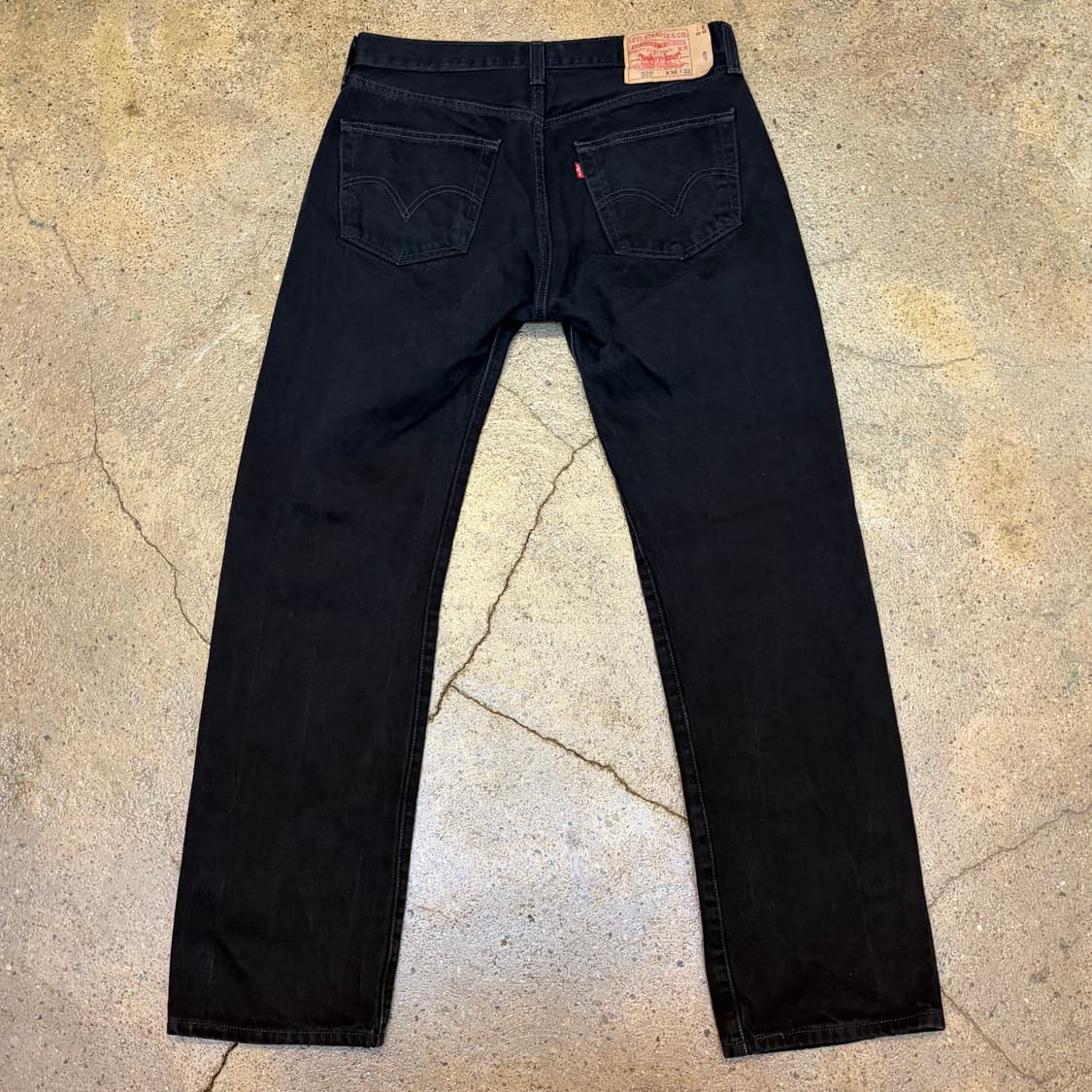 00s 미국 빈티지 리바이스 501 블랙진 청바지 상품이미지5