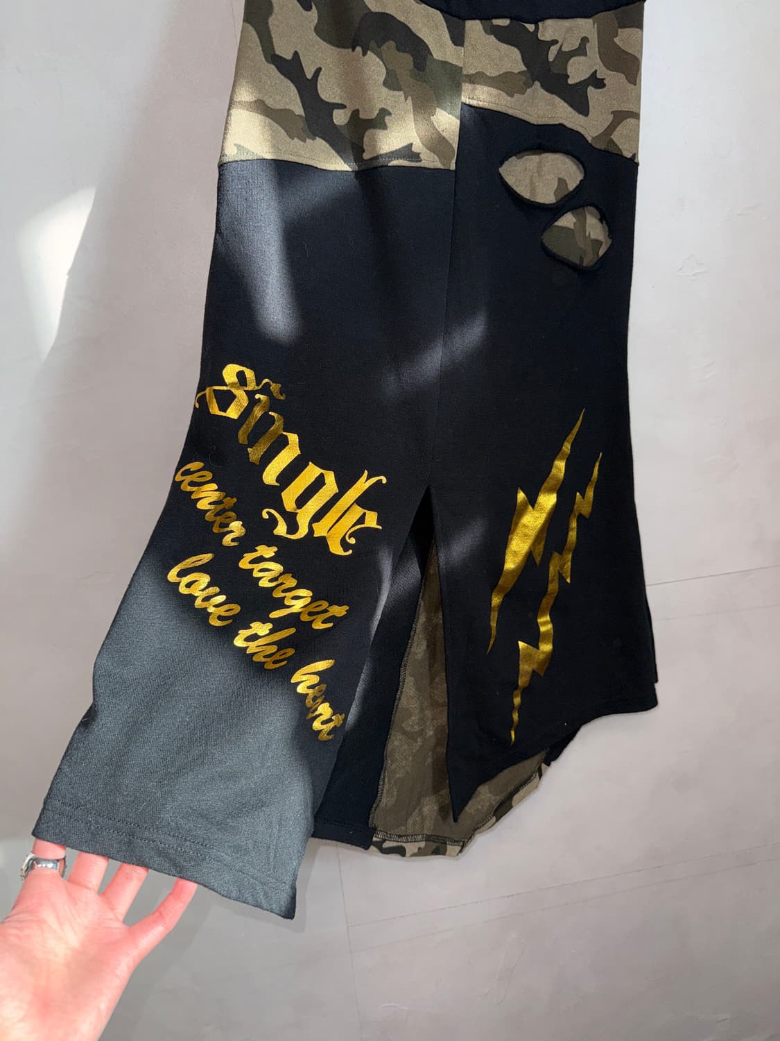 Dialle Laisen black camo patch slit sk 상품이미지5