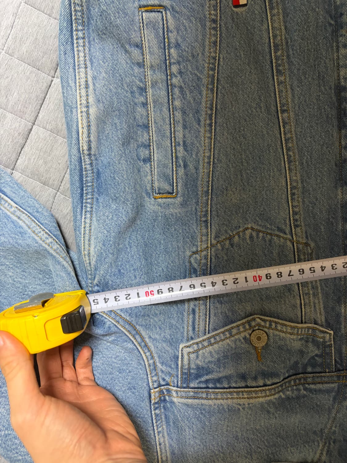 Tommy Jeans 백로고 청자켓 사이즈 L(105) 상품이미지6