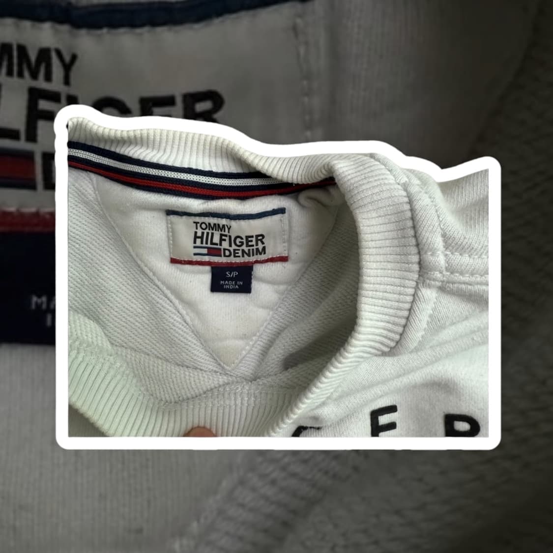 타미힐피거 맨투맨 상품이미지2