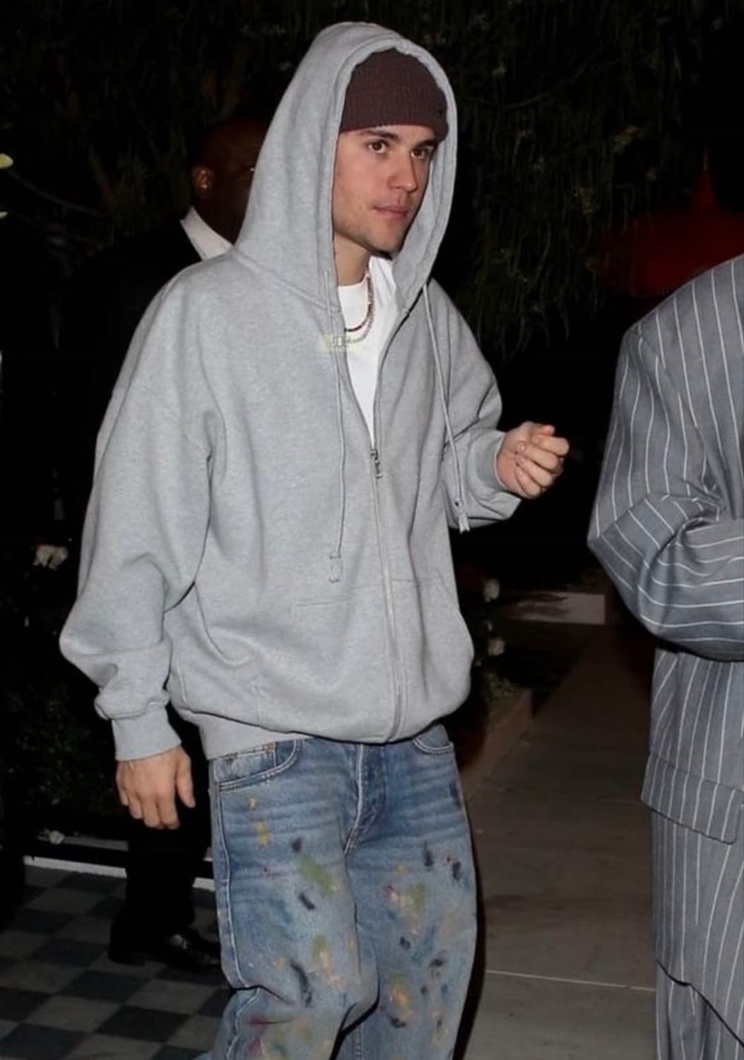 [XL] 90s 빈티지 러셀 후드집업 그레이 상품이미지4