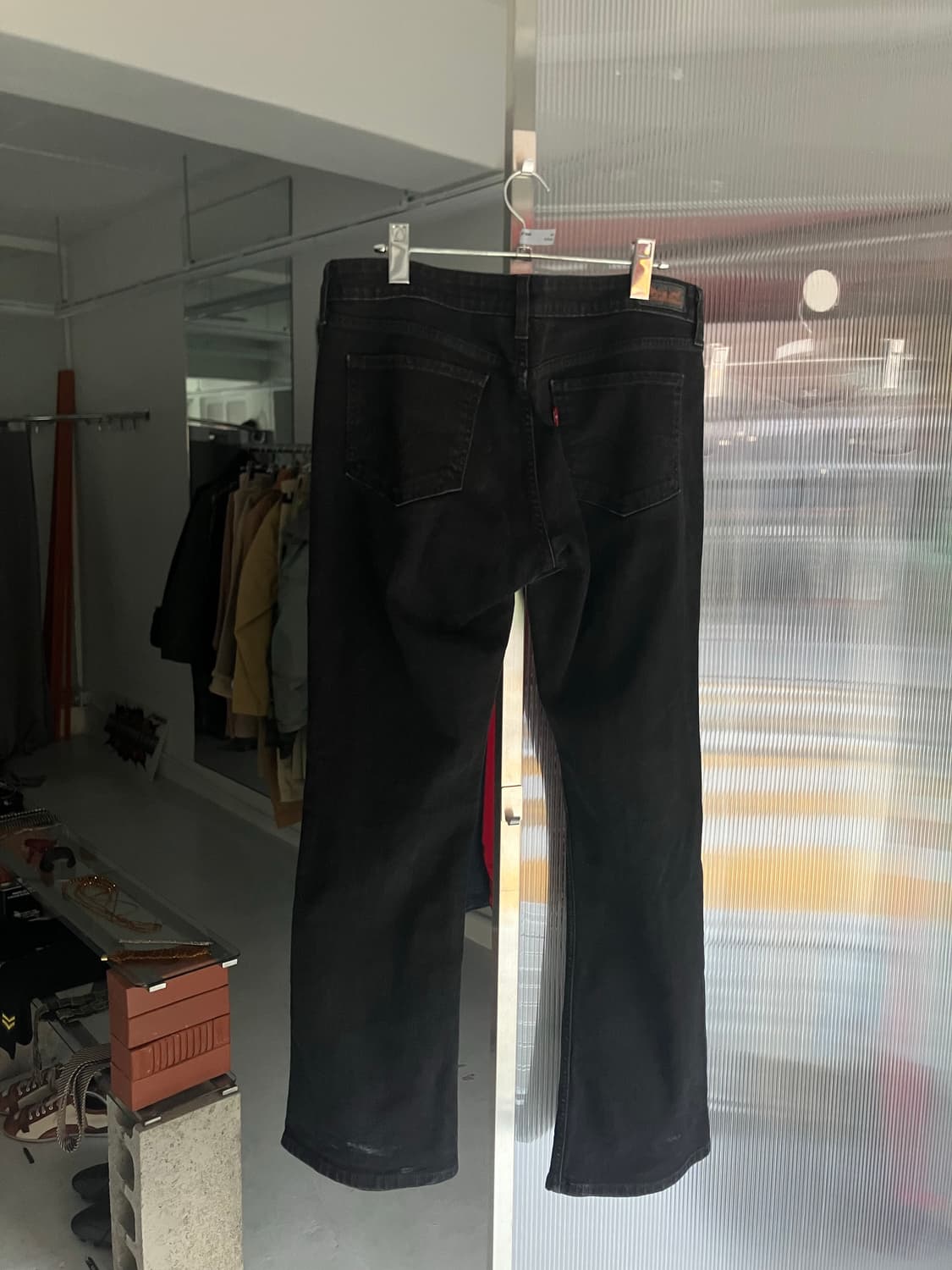 리바이스 로우 와이드부츠컷 데님팬츠 상품이미지2