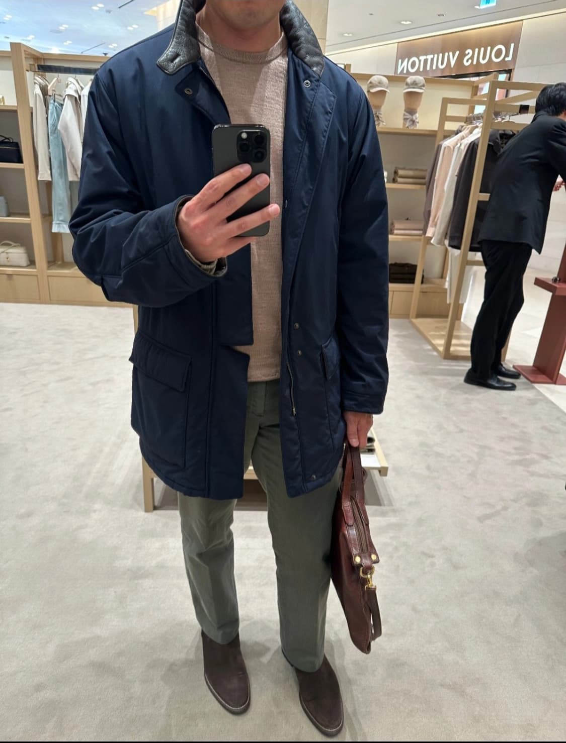 [정품인증서 포함] 로로피아나 버라지 남성 자켓 XL(105~110) 상품이미지3