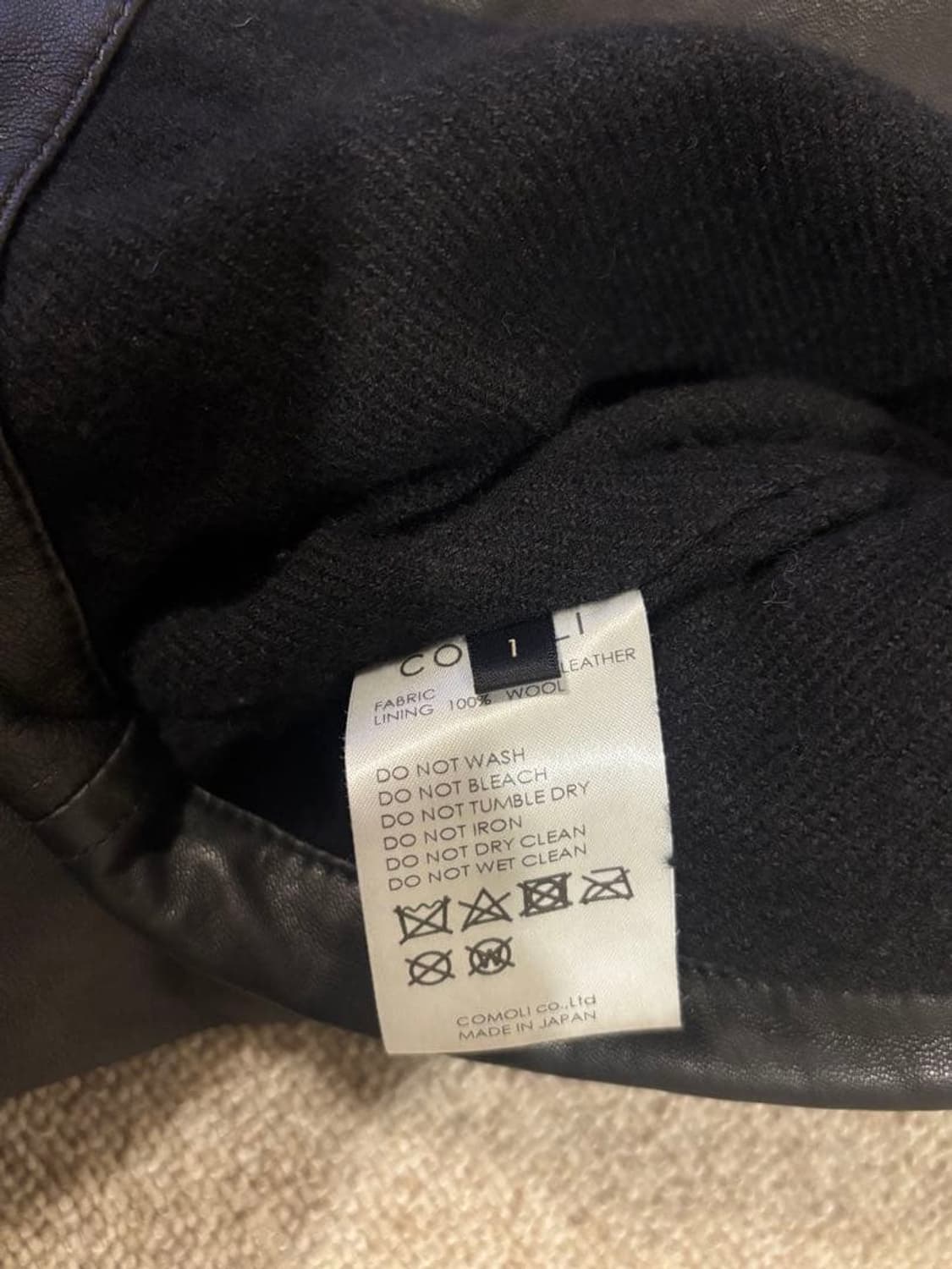 24aw 양가죽 코치자켓 상품이미지7