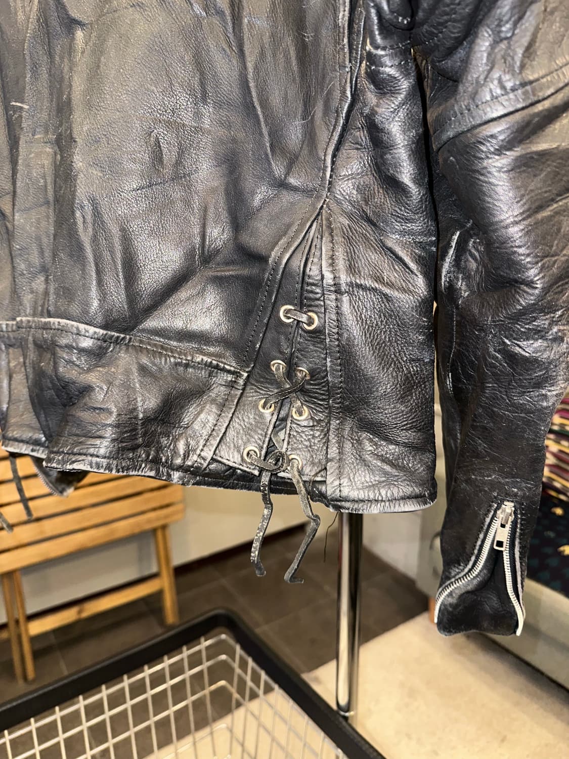 80-90’s Eagle motorcycle real leather JK 상품이미지10