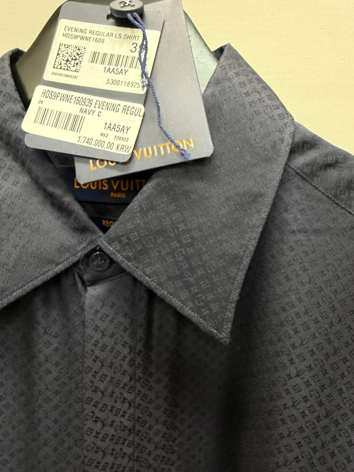 루이비통 실크 이브닝 셔츠( 100~105 ) 상품이미지8