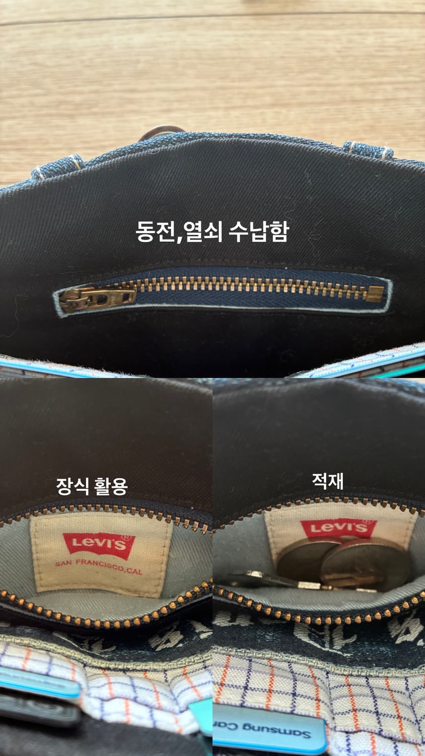 Levi's 514 demin Remake wallet 상품이미지9