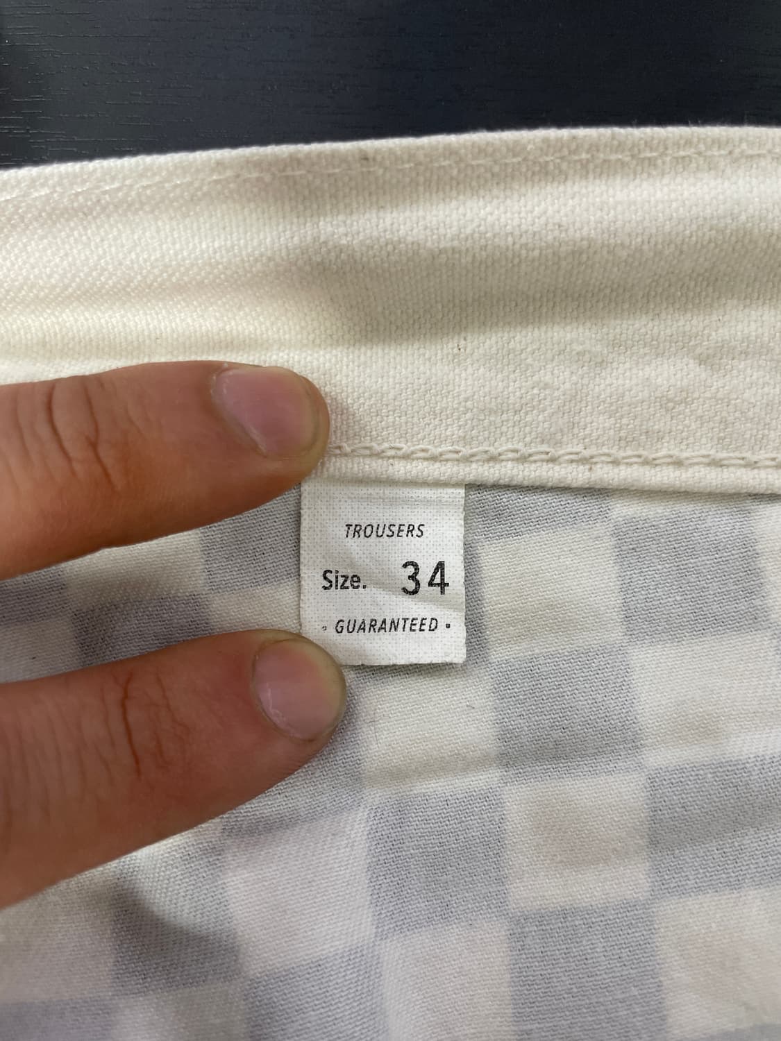 트로피 클로딩 구형 더블니 34 사이즈 상품이미지6