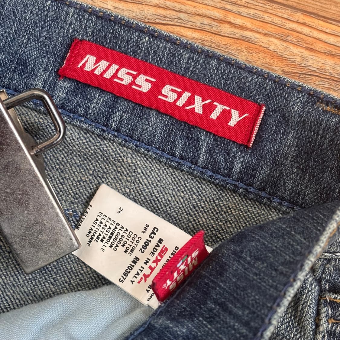 미스식스티 25 슬림 일자 데님 청바지 이태리 수입 정품 상품이미지6