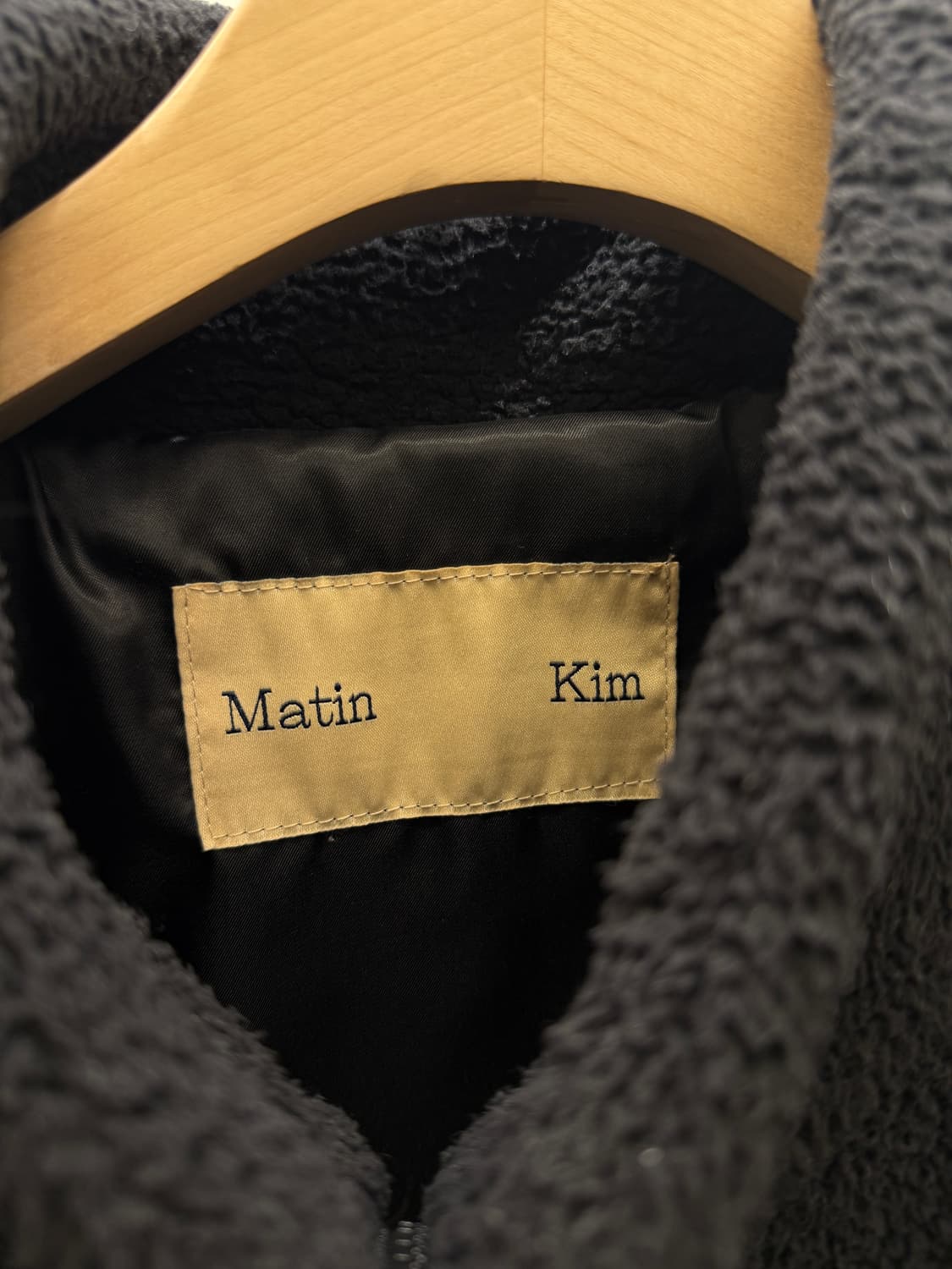 마뗑킴 백로고 플리스 자켓 U1060 상품이미지5