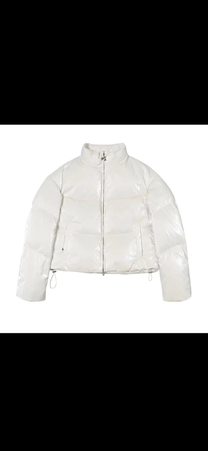 yeel leey 글로시 패디드 자켓 패딩+키링 상품이미지4