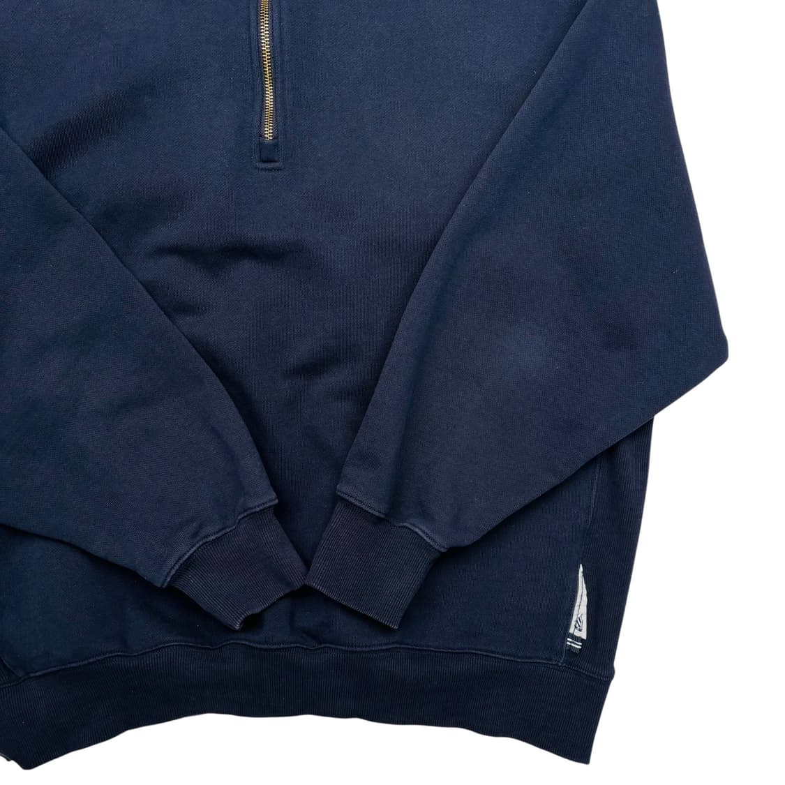 노티카 빈티지 네이비 집업 스웻셔츠 XL 상품이미지3