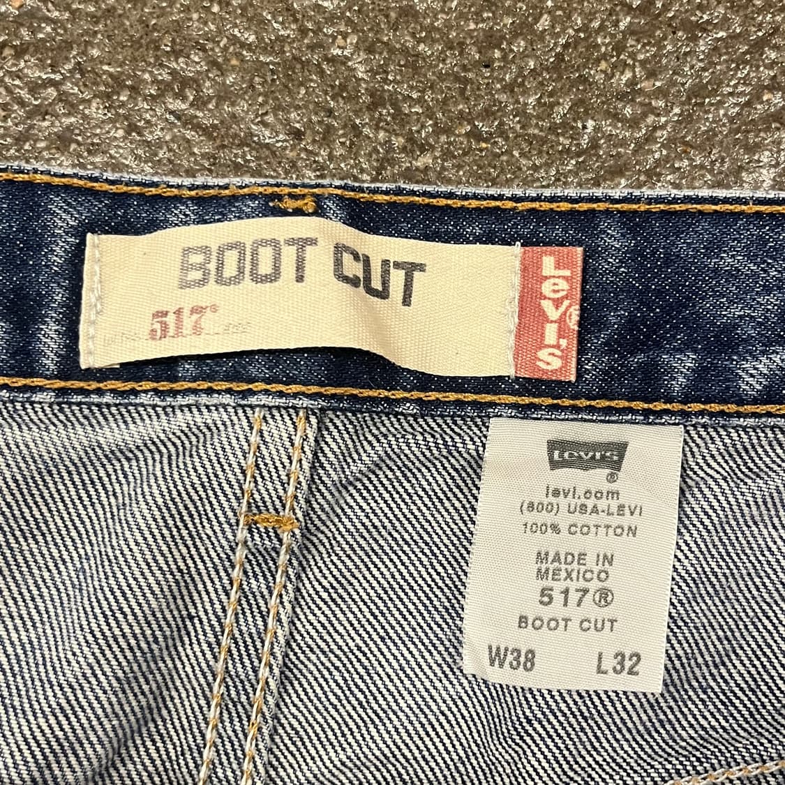 00s Levis517 데님 부츠컷 (38“) 상품이미지6