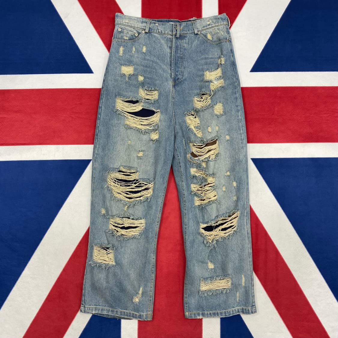 아워룸 디스트로이드 데님팬츠 M 상품이미지1