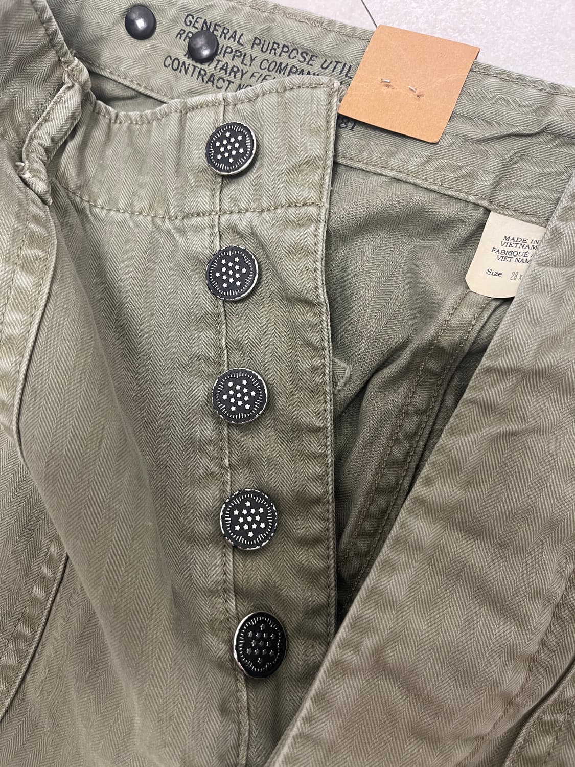 rrl 헤링본 퍼티그 상품이미지1