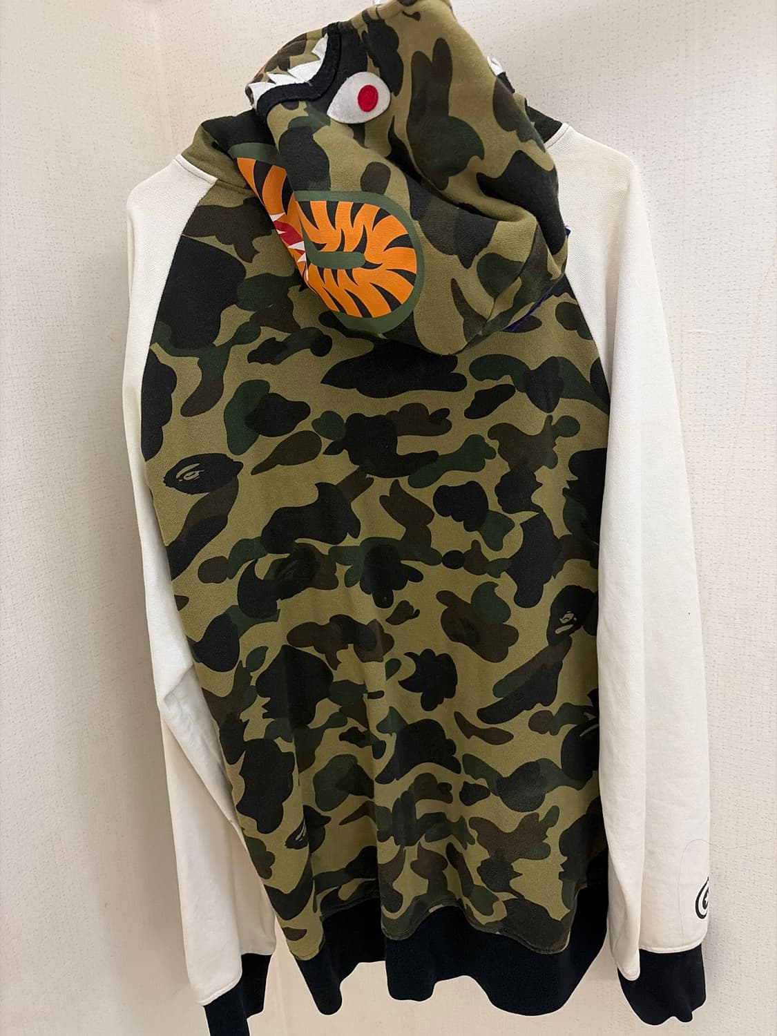 베이프 녹계 바시티 자켓 (빈티지) 상품이미지2