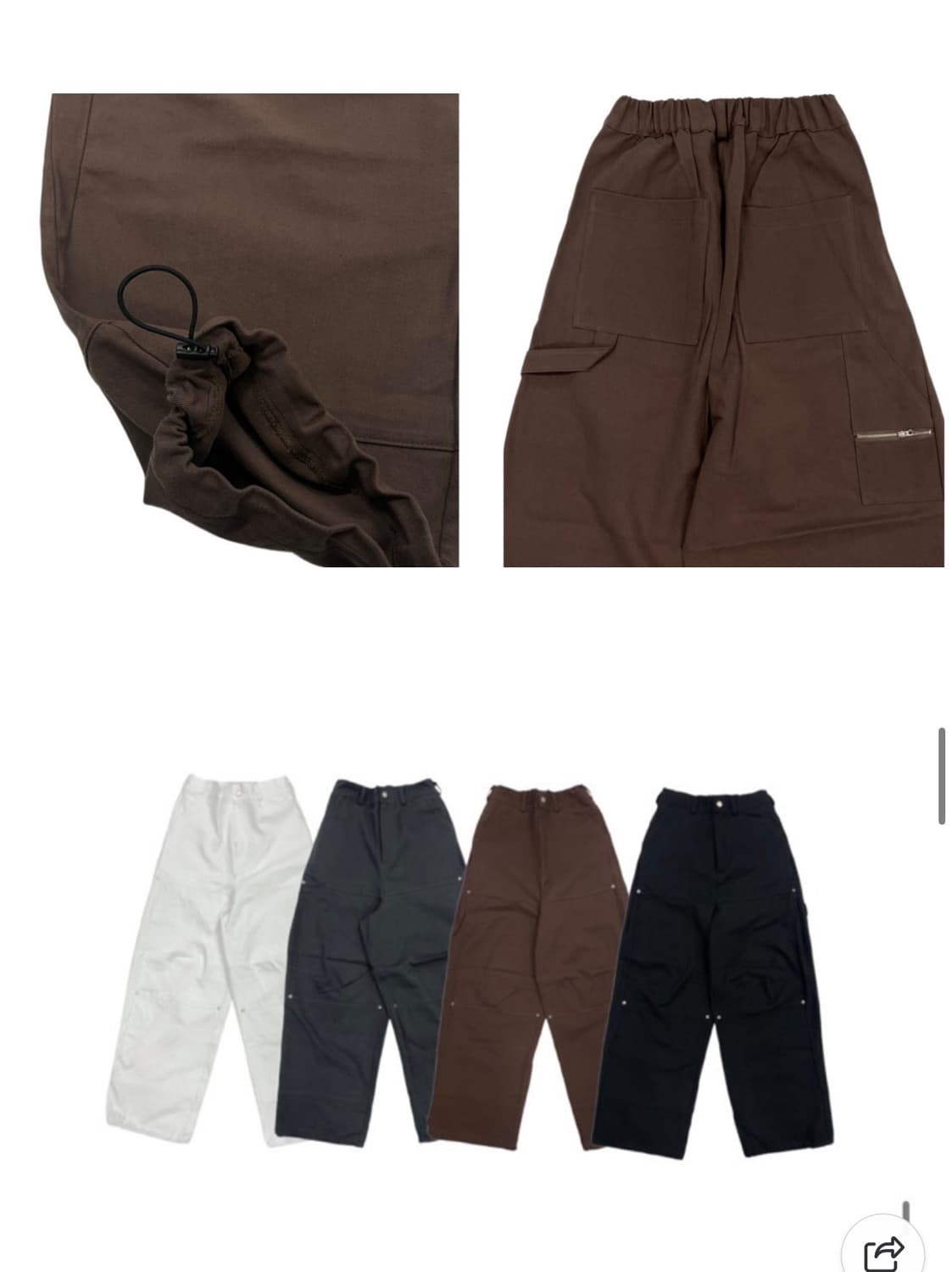 Coln 카펜터 와이드 팬츠 상품이미지3