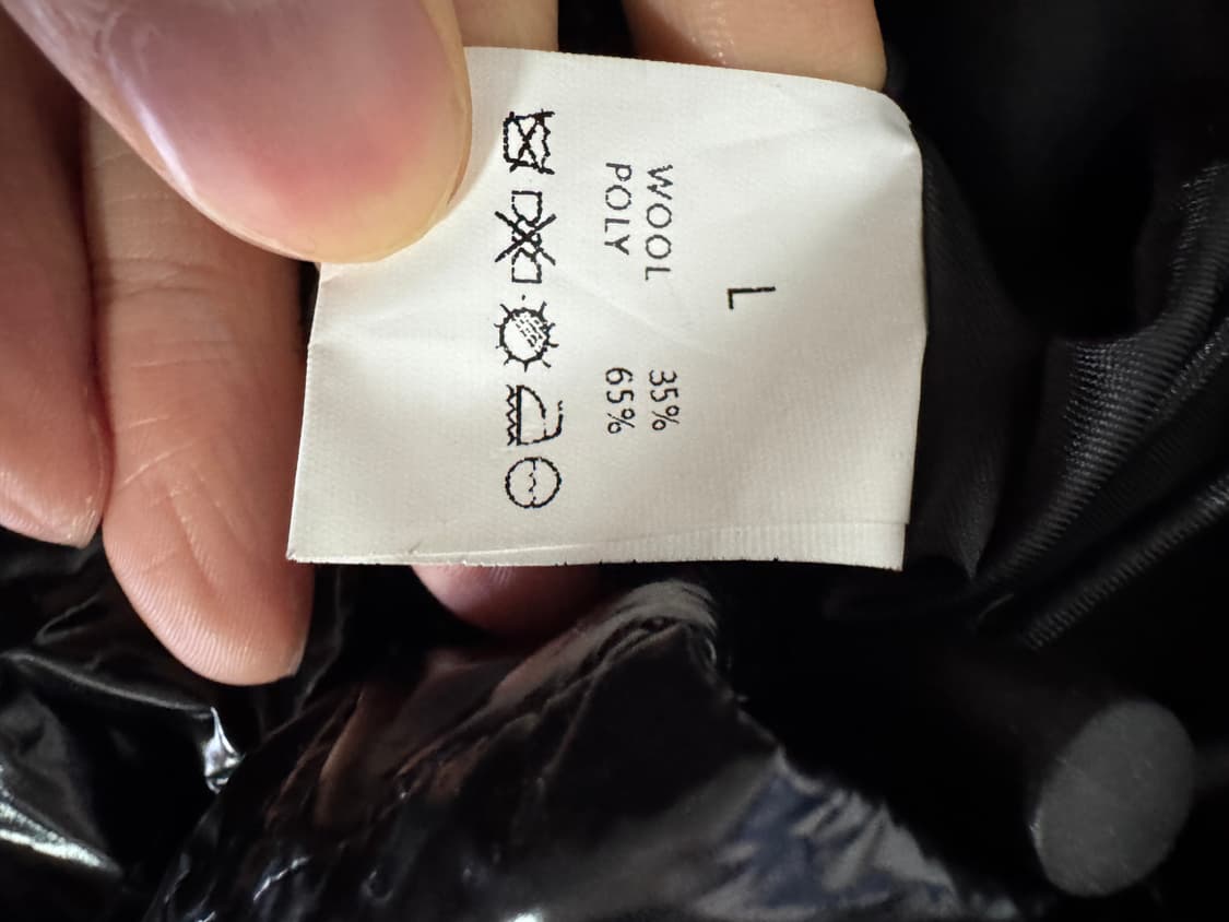 브이투 Vtwo 밑단 스트링 빅 사이즈 유광 패딩 점퍼 XL 상품이미지5