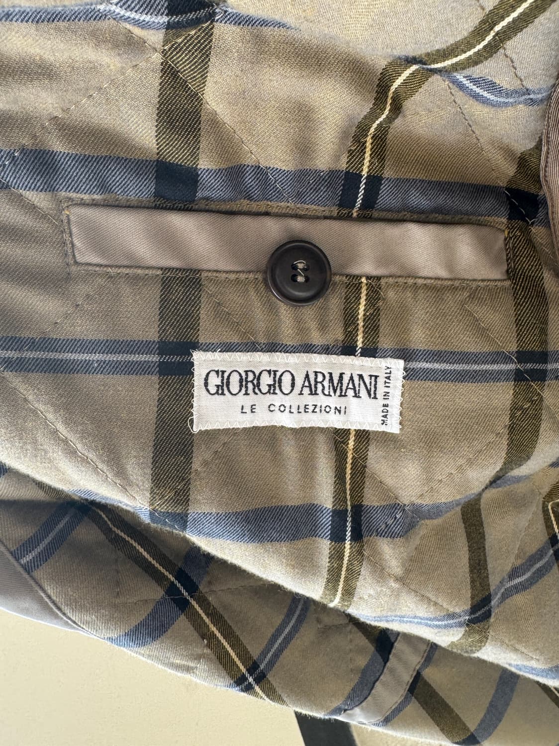 90s giorgio armnai coat 52 상품이미지6