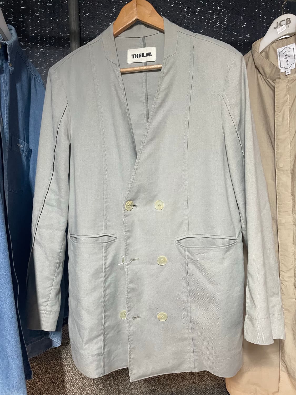 Theilma(더일마), 린넨 폴리 자켓 상품이미지2