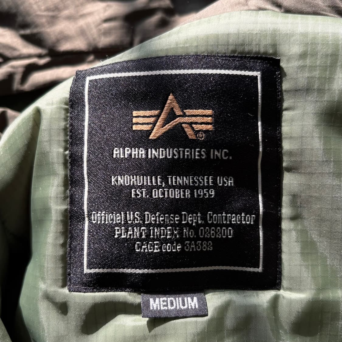 알파 인더스트리 나일론 점퍼 자켓 상품이미지8