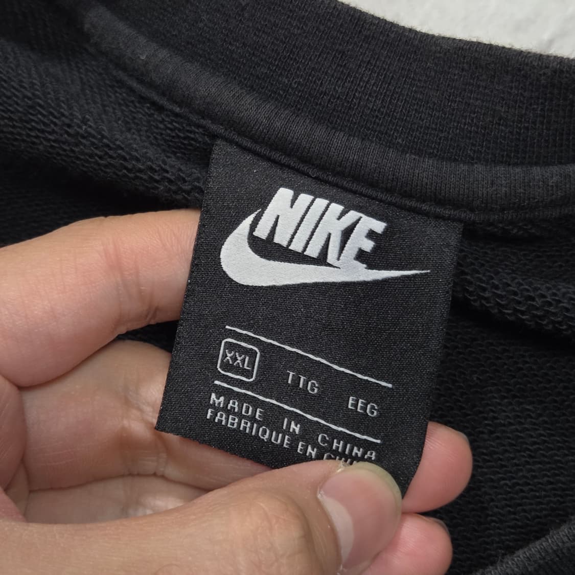 나이키 블랙 맨투맨 상품이미지8