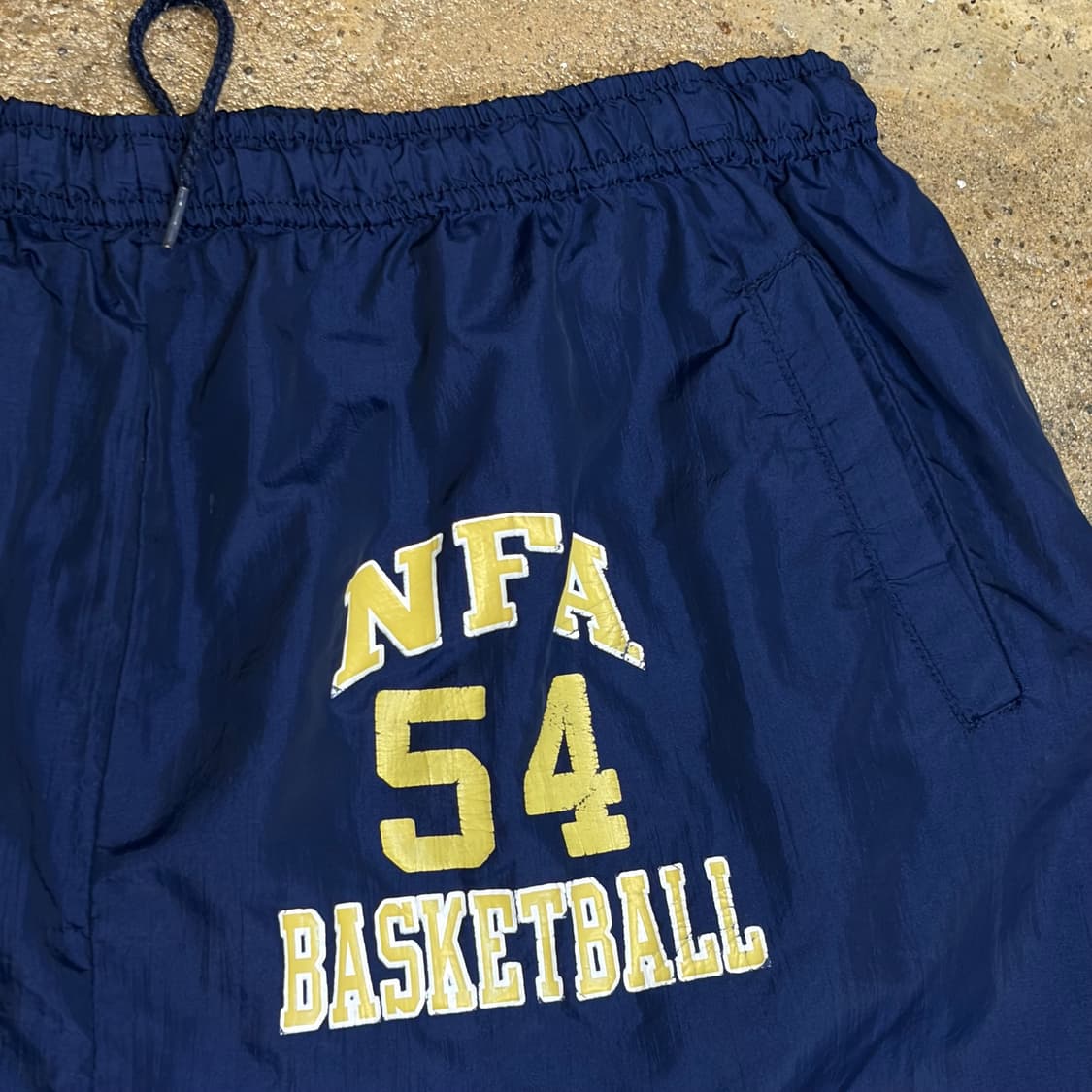 90s Made in USA 빈티지 러셀 츄리닝 바람막이 트레이닝팬츠 상품이미지5