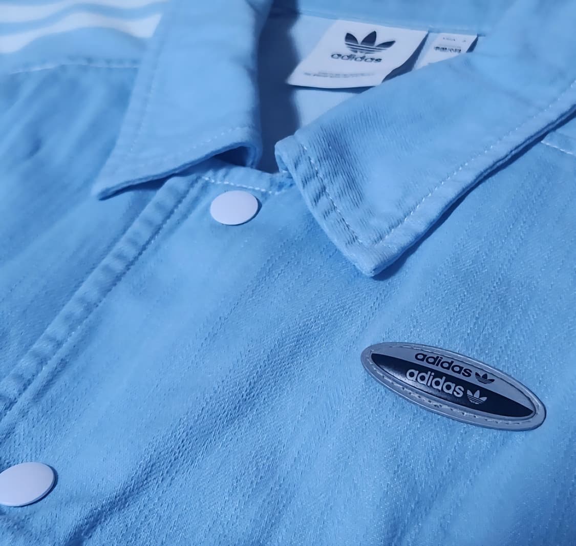 ADIDAS 데님 코치 져지 자켓 상품이미지5