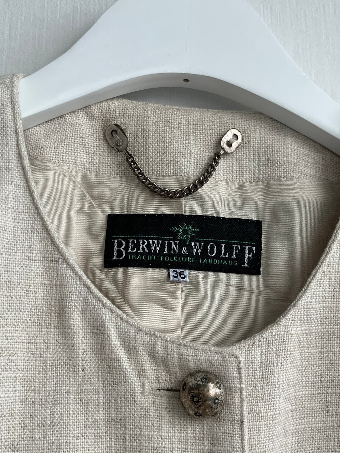 Berwin & Wolff 린넨 퍼프 자켓 상품이미지3