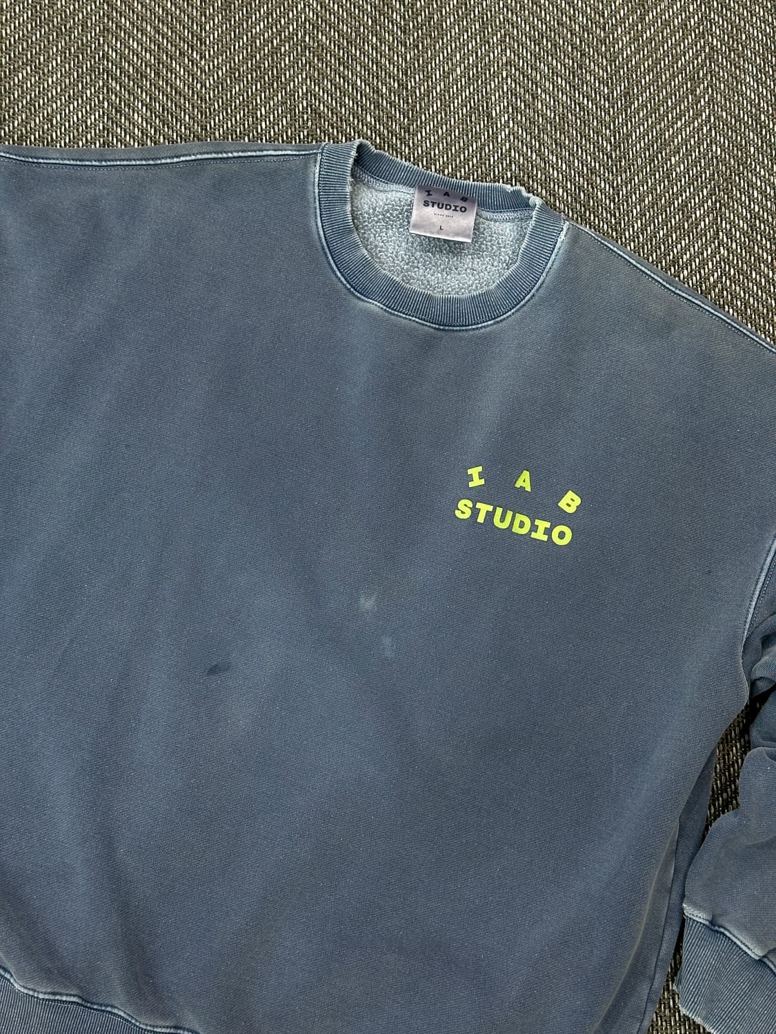 아이앱 피그먼트맨투맨 L 상품이미지5