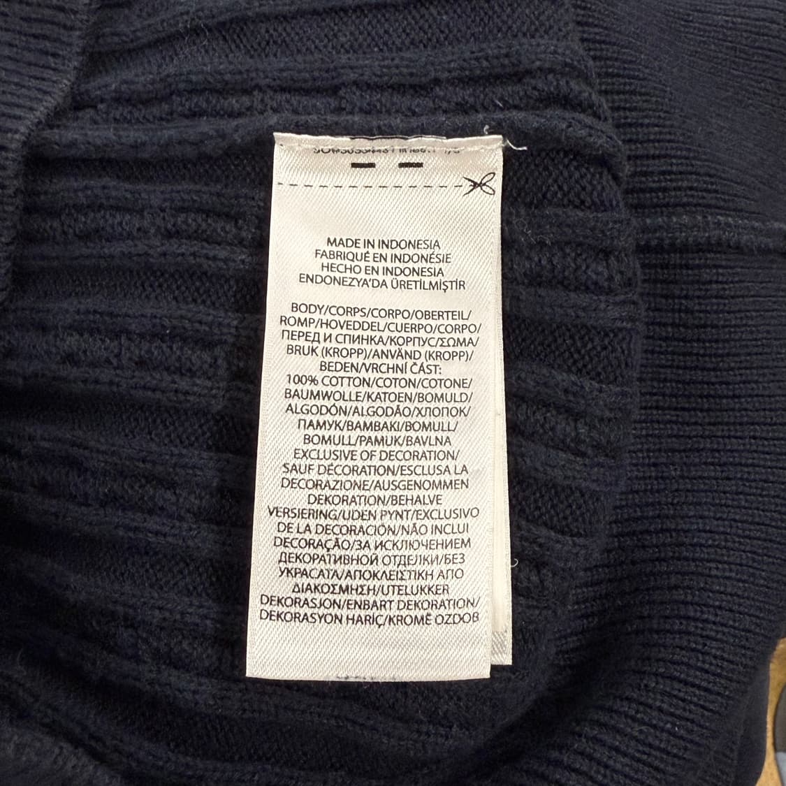 폴로 랄프로렌 네이비 꽈배기 니트 가디건  상품이미지6