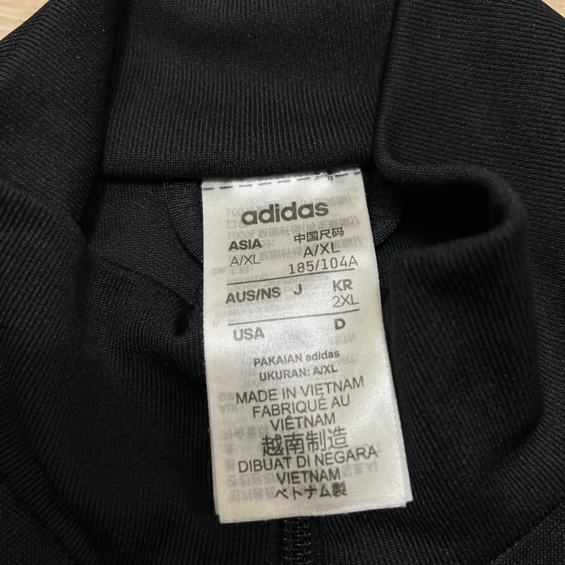 아디다스 하프 사이드라인 져지 트랙탑 자켓 [블랙] 2XL/110 상품이미지5