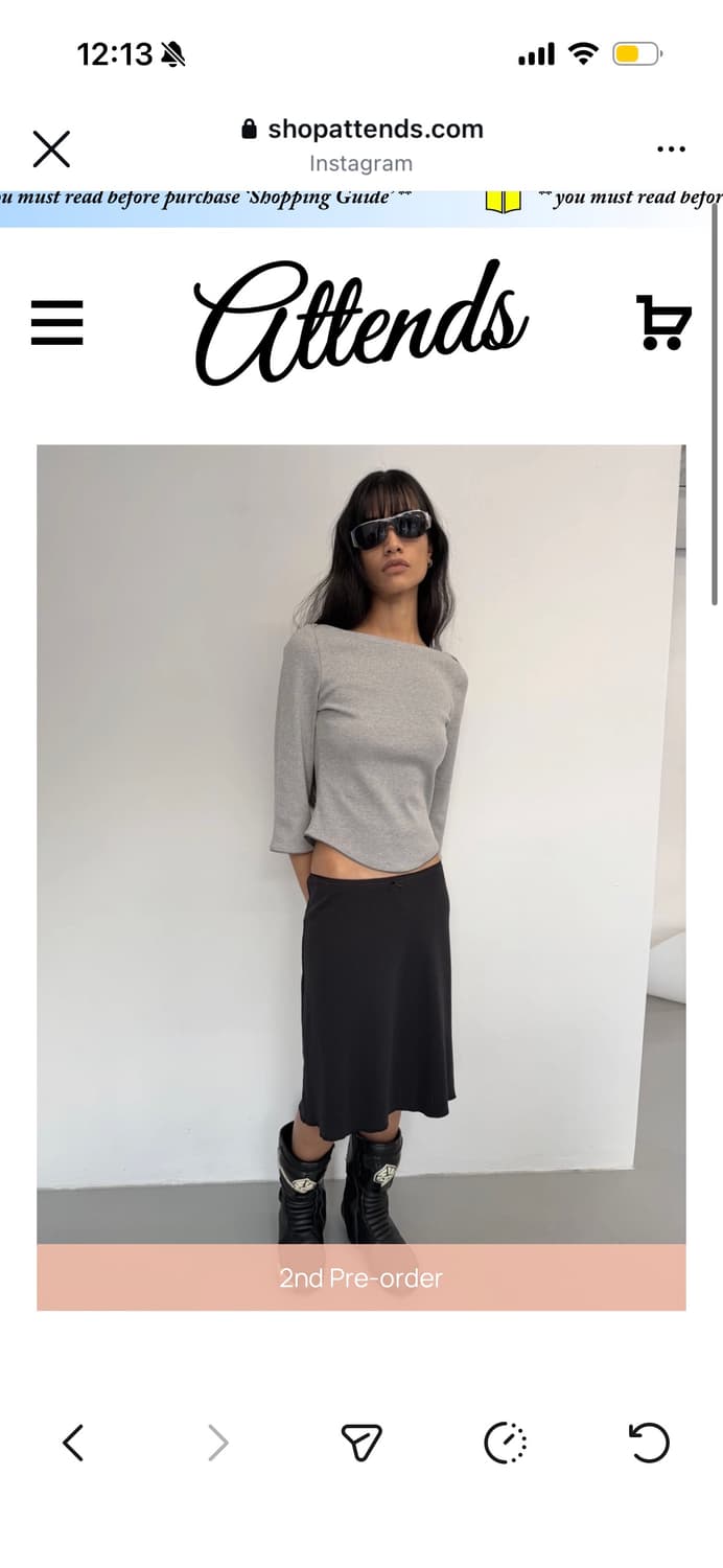 어텐즈 soft lace 3/4 sleeve tee 상품이미지1