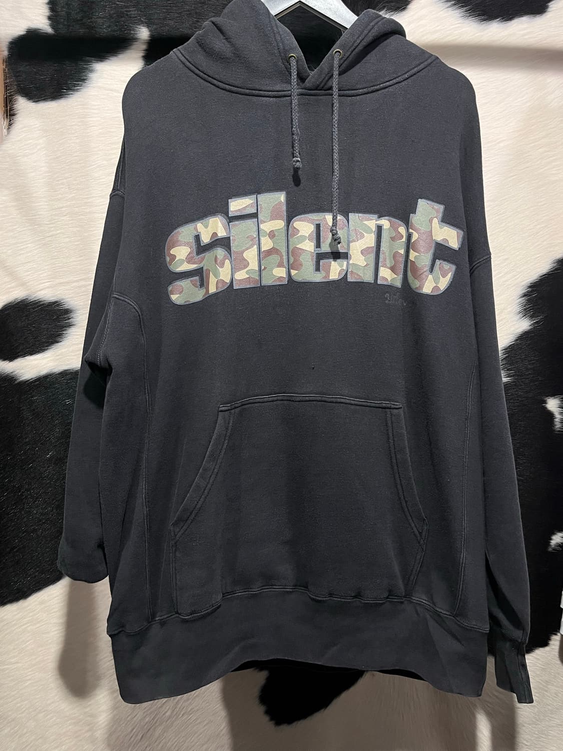 카모프린팅 오버핏 후드티 상품이미지2