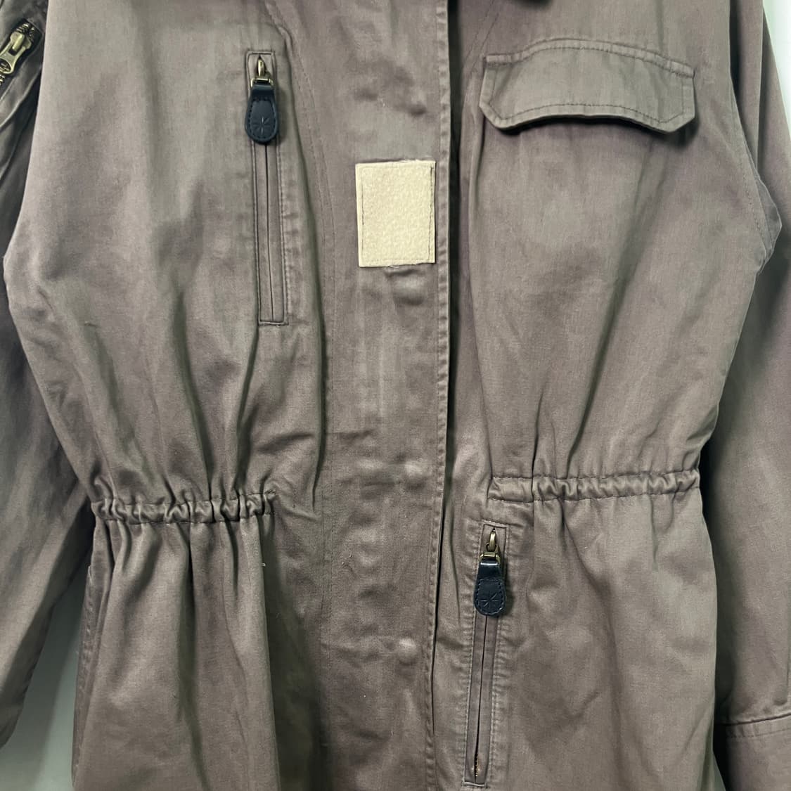 이자벨 마랑 카키 사파리 롱 야상 코트 상품이미지6