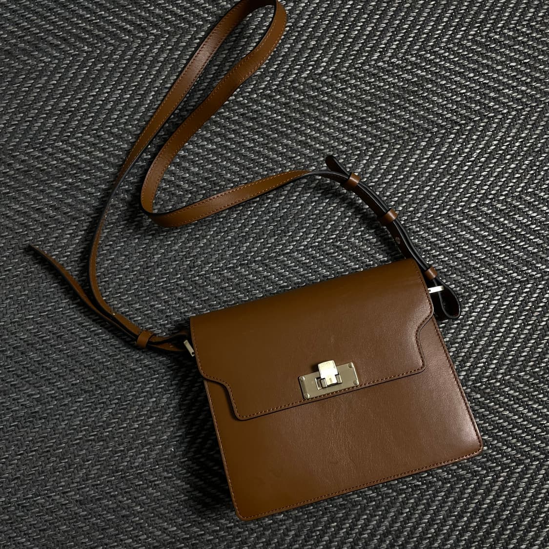 마지셔우드 브라운 빈티지브릭 크로스백 y 4787 상품이미지1