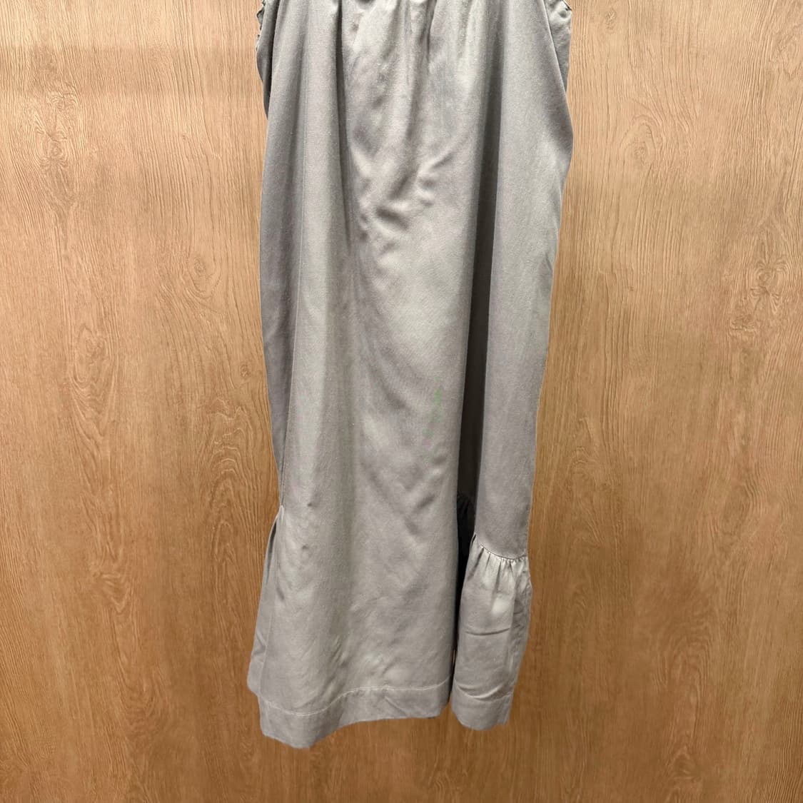 바네사 브루노 슬리브리스 미니 원피스 스모킹 셔링 밴딩 디테일 베이지 상품이미지5