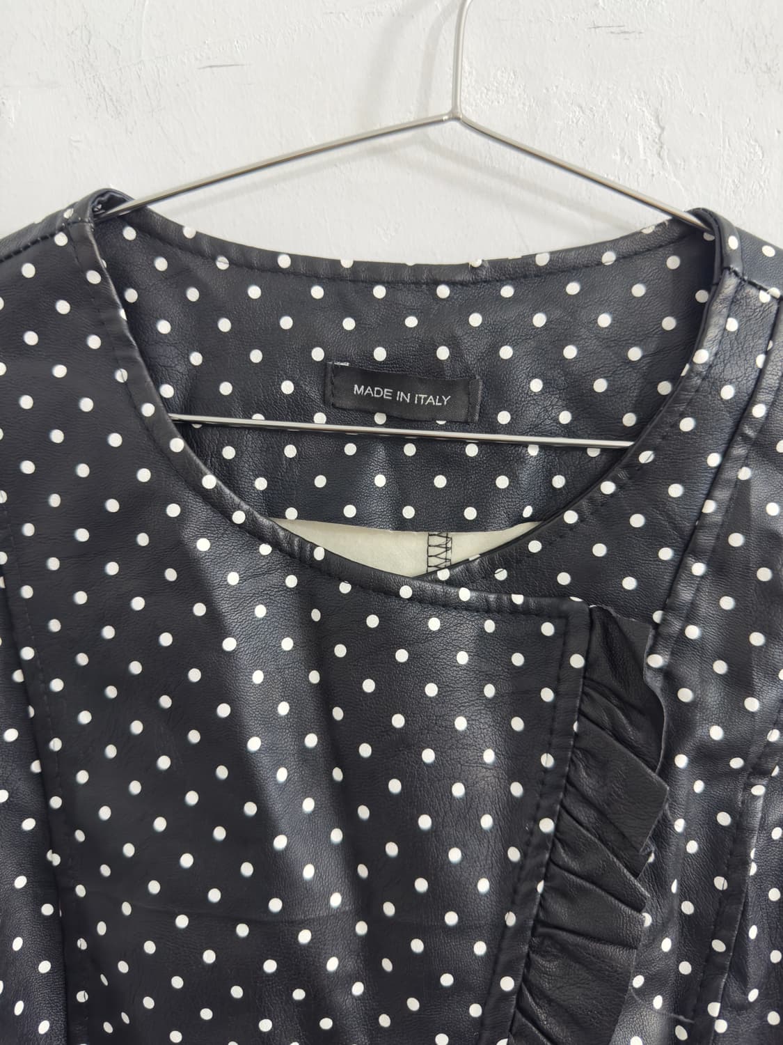 dot frill rider jacket 상품이미지3